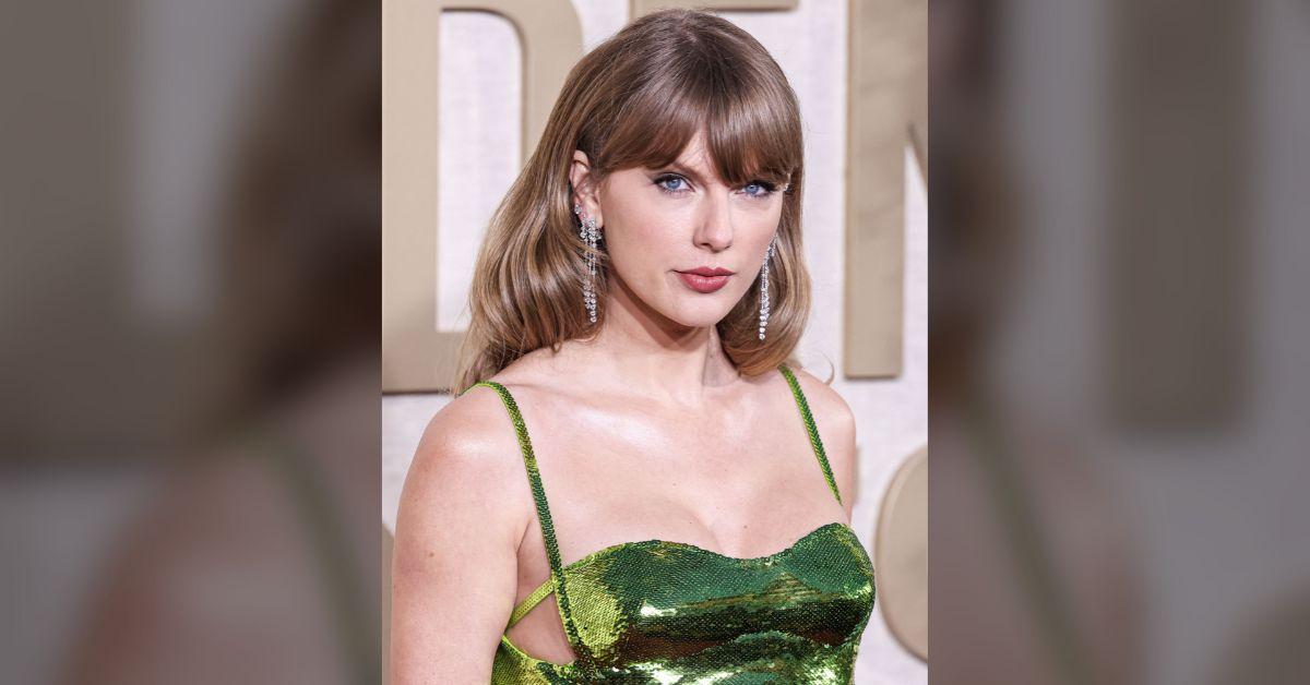 Photo of Taylor Swift referred to Travis Kelce as her boyfriend for the first time publicly in 2024. 