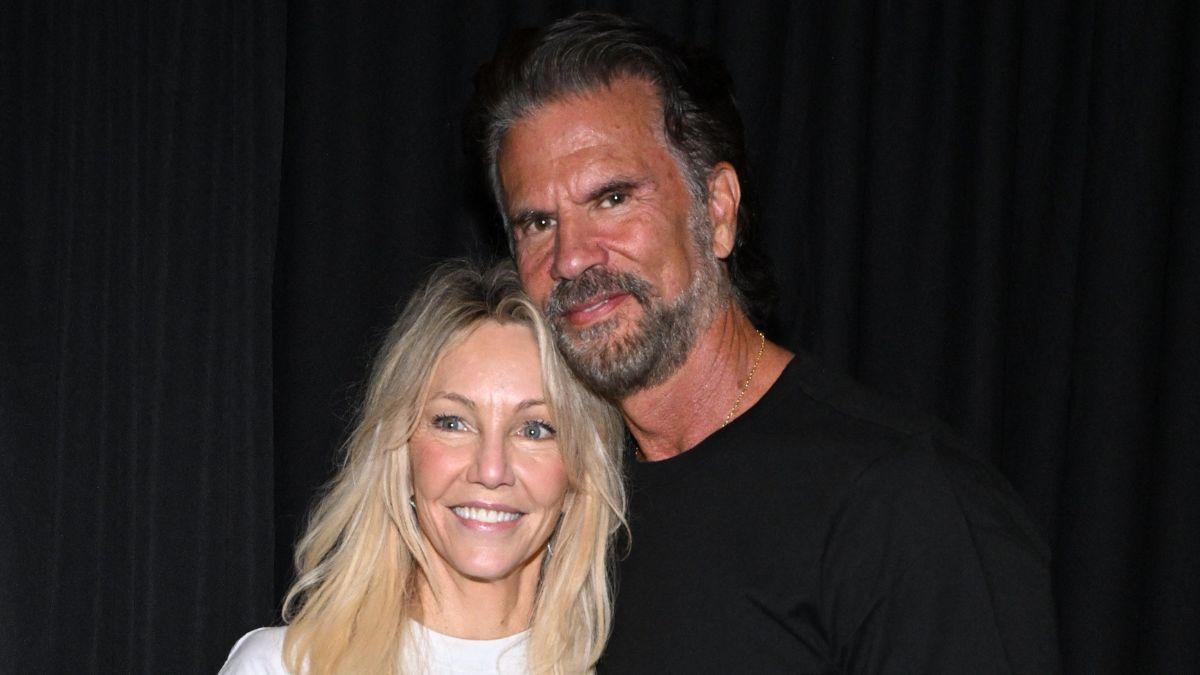 Photo of Heather Locklear and Lorenzo Lamas