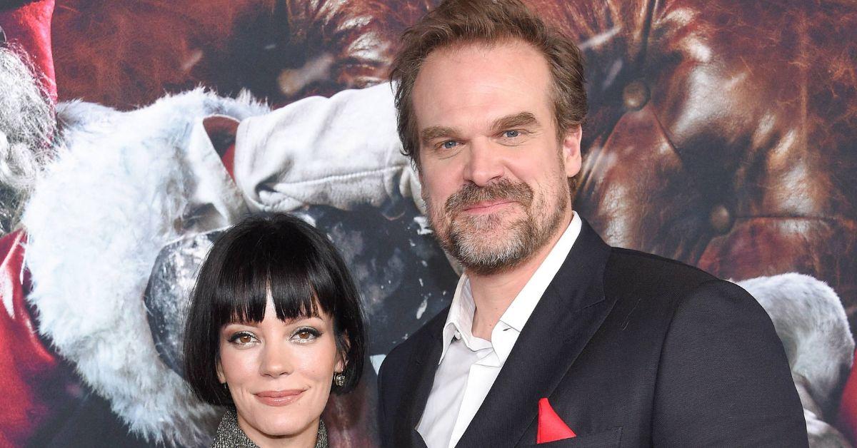 Photo of Lily Allen and David Harbour