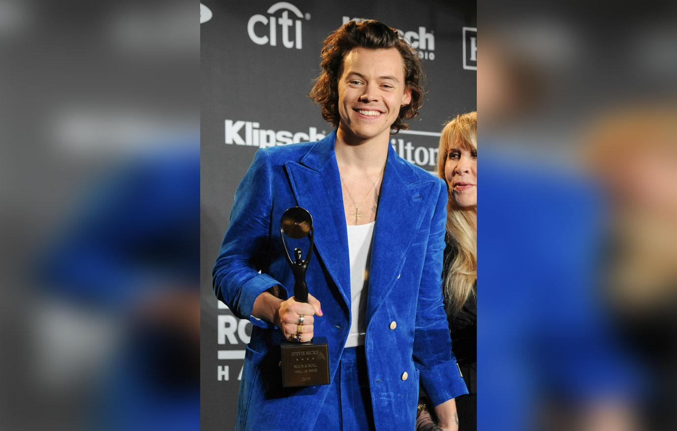 Harry Styles And Stevie Nicks Rock & Roll Hall Of Fame