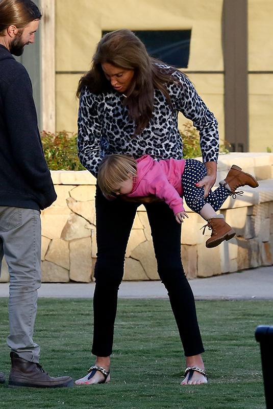 Caitlyn Jenner gets in some bonding time with her grandaughter and son Brandon