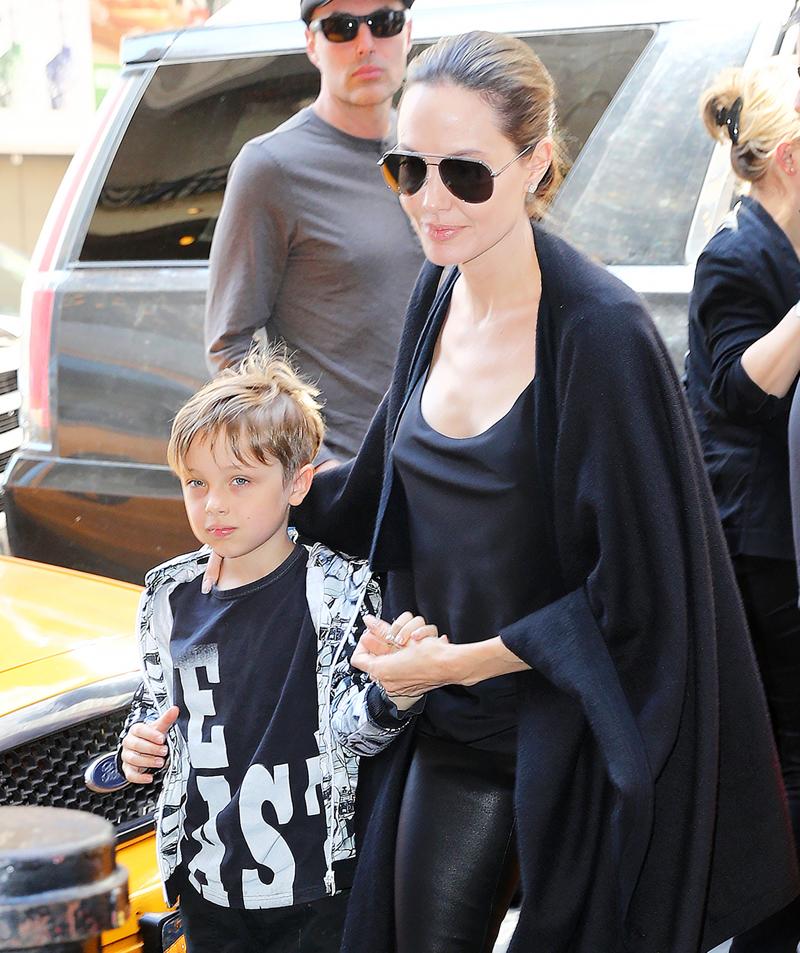 Angelina Jolie takes sons Knox and Maddox, and brother James Haven to see &#8216;Hamilton&#8217; in New York without Brad Pitt on Father&#8217;s Day