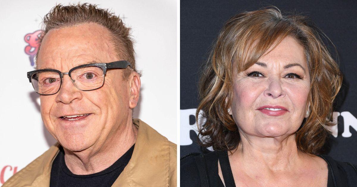 tom arnold roseanne barr relationship timeline marriage divorce