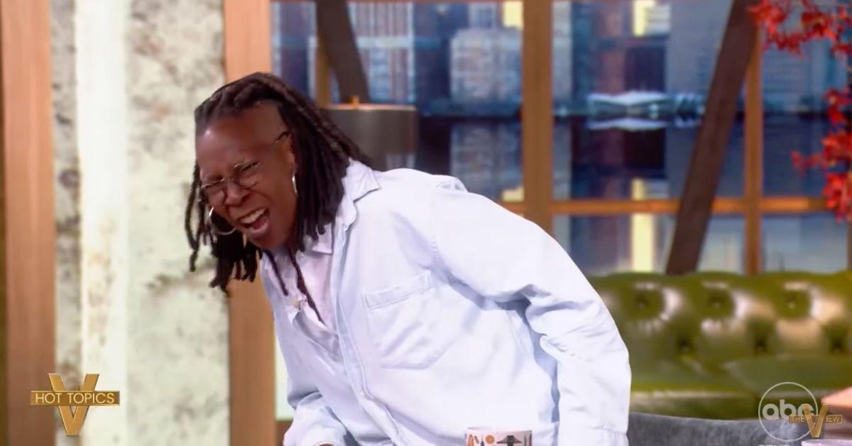 whoopi goldberg amps up drama the view