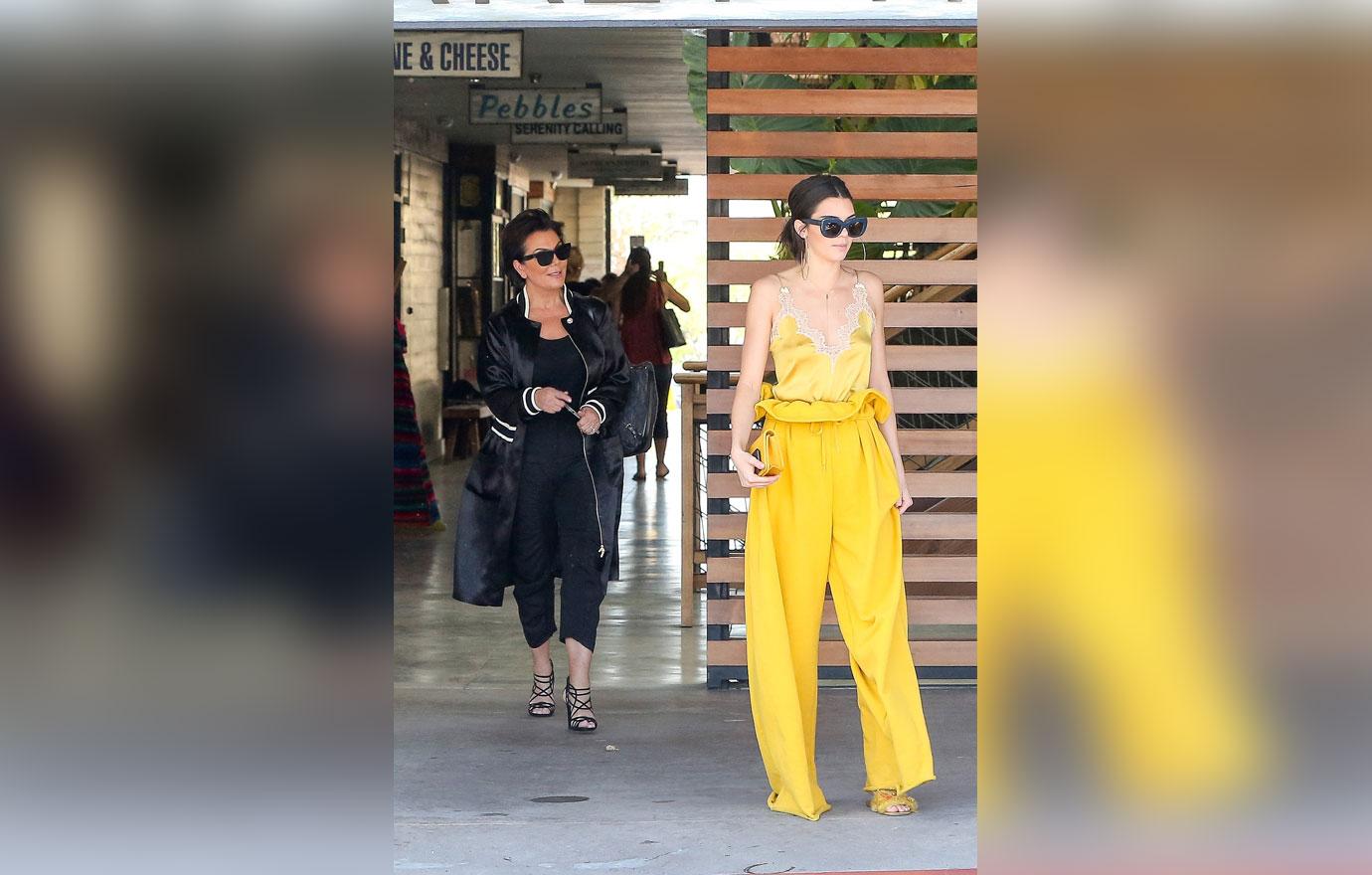 Kourtney Kardashian, Kendall and Kris Jenner make a fashionable trio!