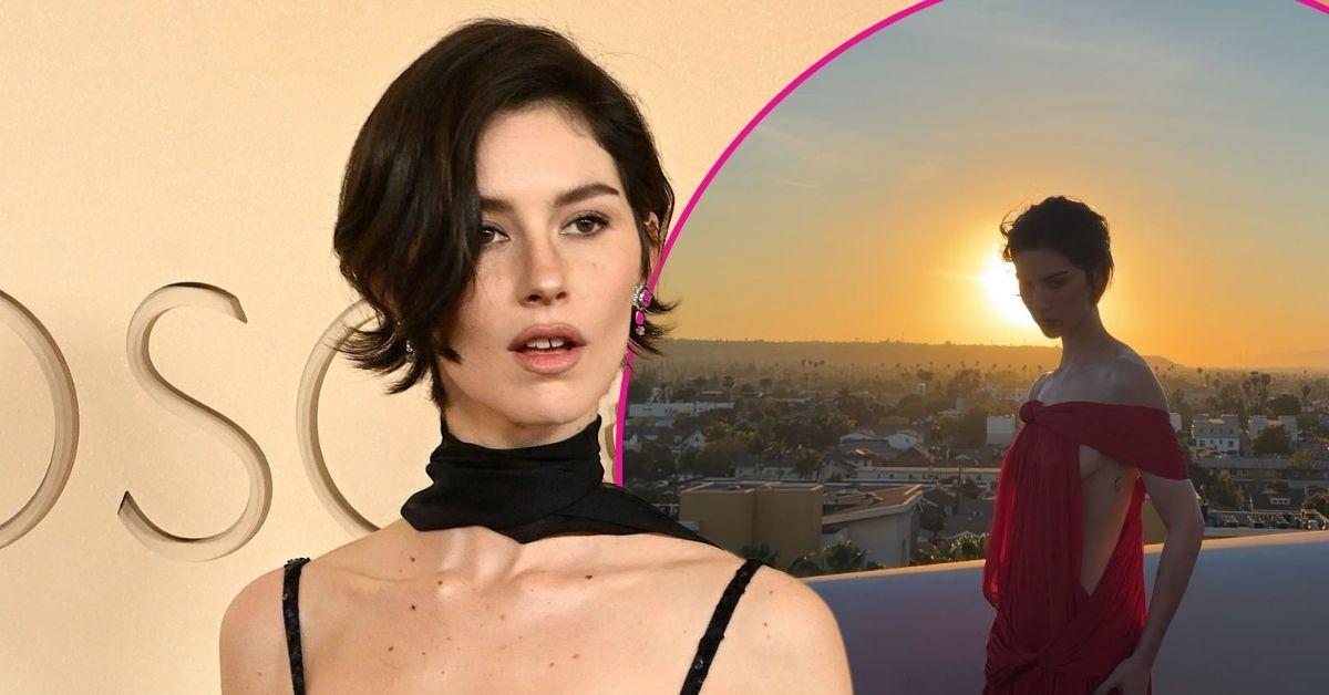 gracie abrams flashes cleavage daring cut out dress photo