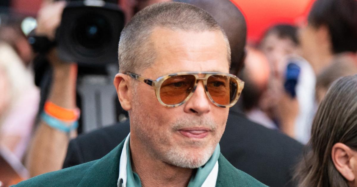 Photo of Brad Pitt.