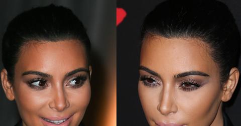 Kim kardashian smiling pp