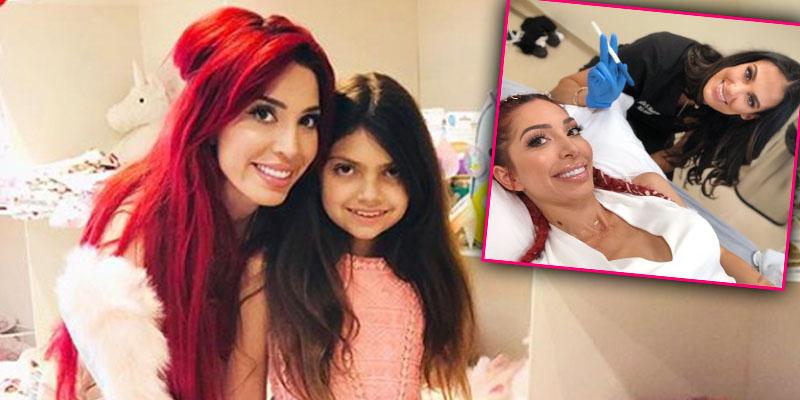 Farrah abraham naked vagina tightening procedure daughter sophia watches