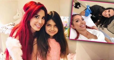 Farrah abraham naked vagina tightening procedure daughter sophia watches