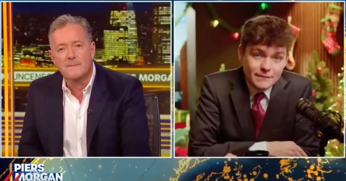 Photo of Kelly felt Morgan conducted the chat with Fuentes for attention.