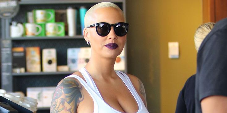 Amber Rose At A Dance Studio In Hollywood