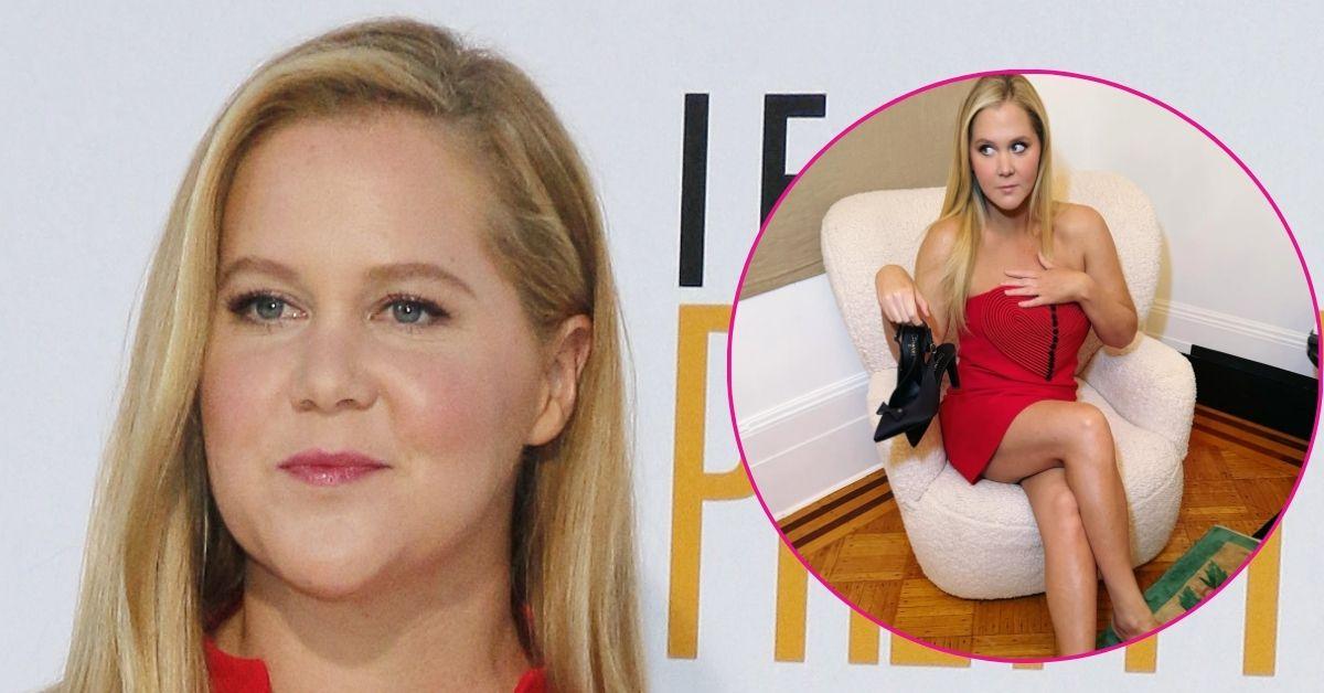 Amy Schumer Stuns in Tight Little Red…