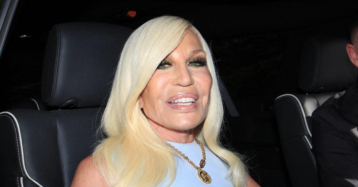 donatella versaces transformation