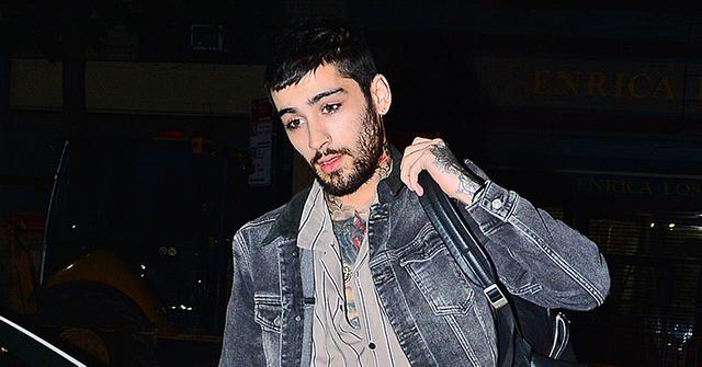 PICS Zayn Malik Sports Eyeliner After Leaving Gigi's Apartment