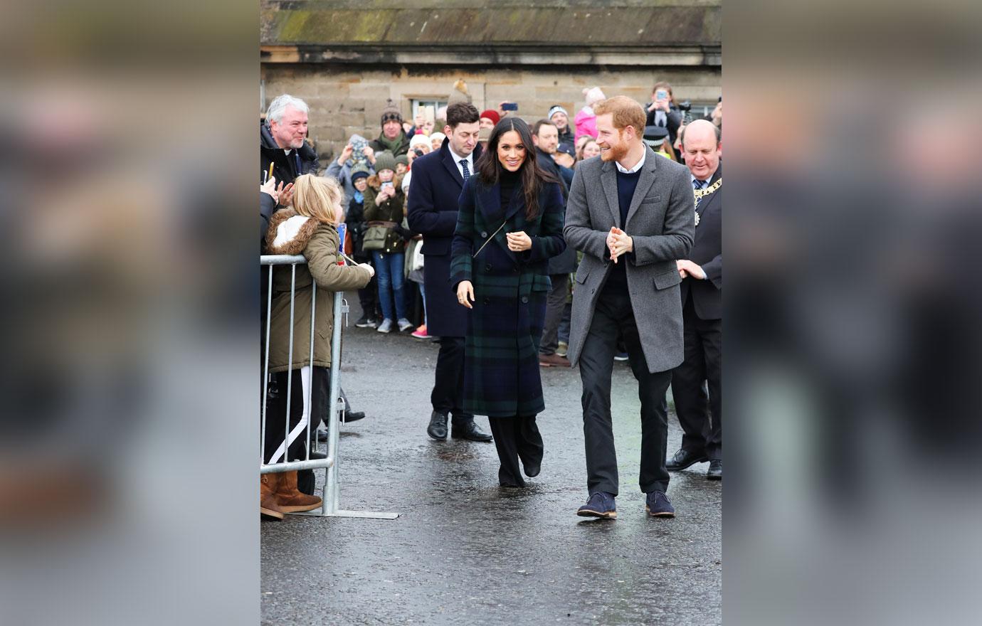 Prince Harry and Ms. Meghan Markle visit Edinburgh