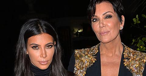 Kim Kardashian kris jenner