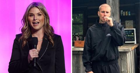 Photo of Jenna Bush Hager and Justin Bieber