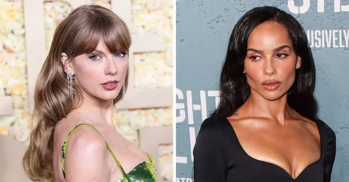 image of Taylor Swift's pal Zoë Kravitz is dating Harry Styles. 