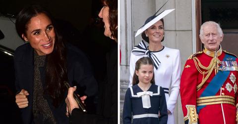 meghan markle didnt want sabotage kate middleton trooping the colour