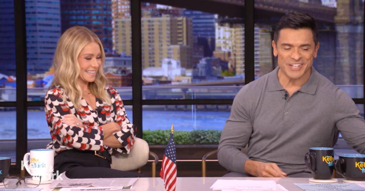 Image of Kelly Ripa insisted she doesn't 'complain' about the things Mark Consuelos hasn't fixed around the house.
