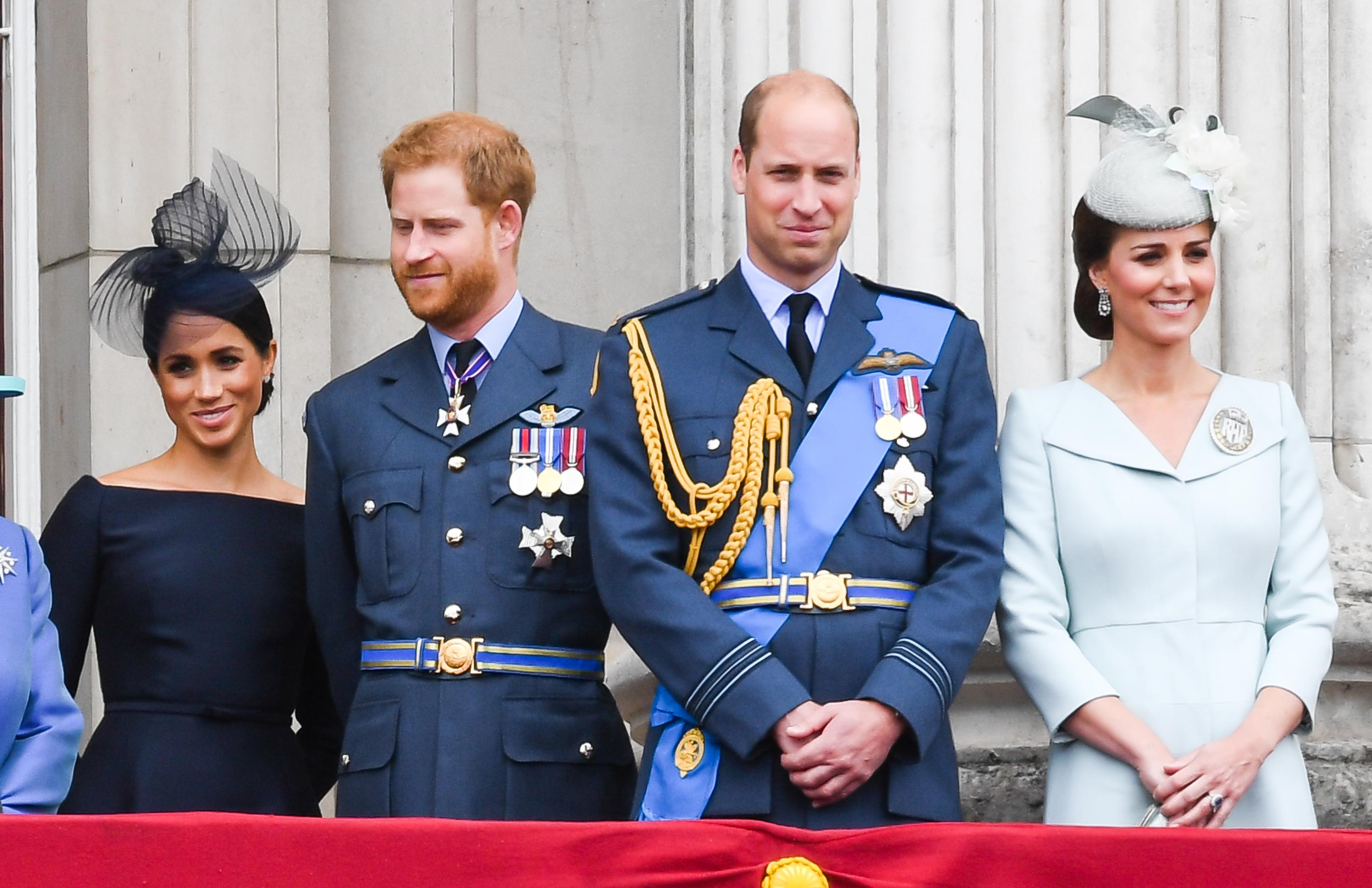 Members Of The Royal Family Attend Events To Mark The Centenary Of The RAF