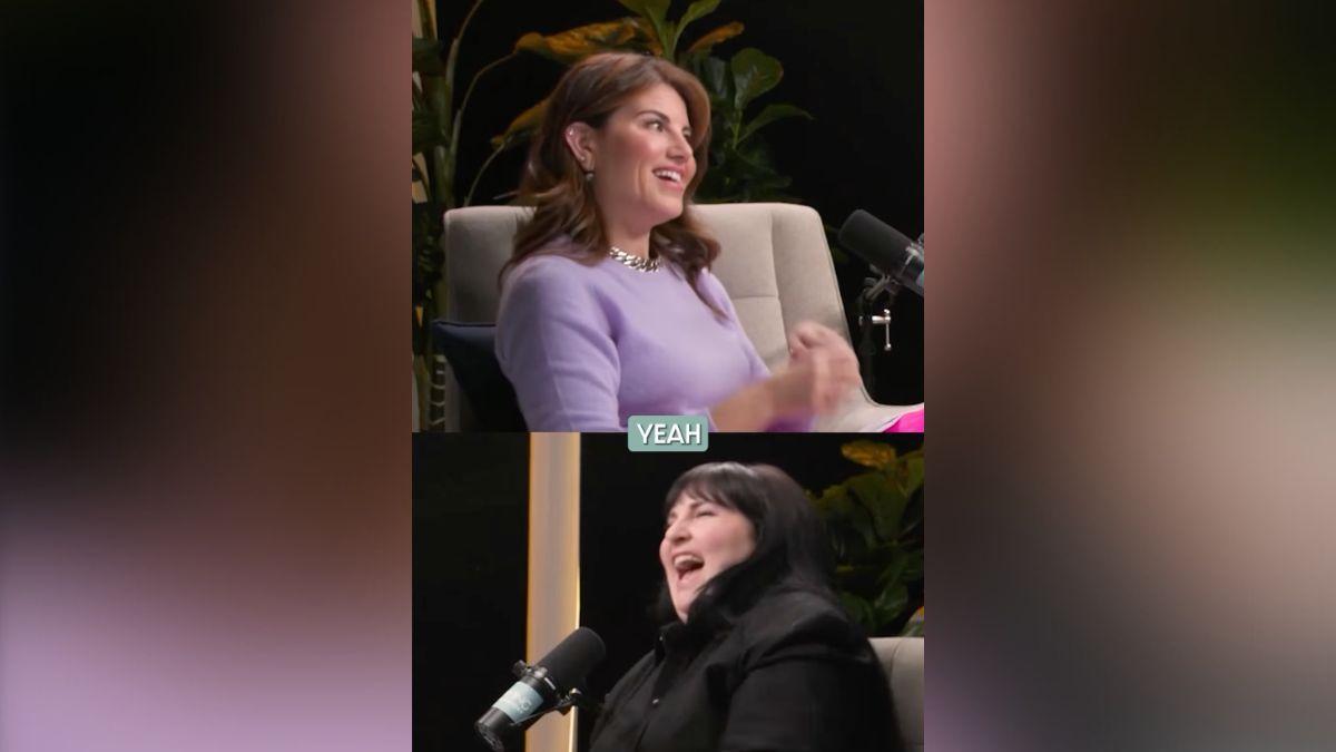 Photo of Lena Dunham said of Monica Lewinsky, 'I love to meet a fellow b------ queen.'