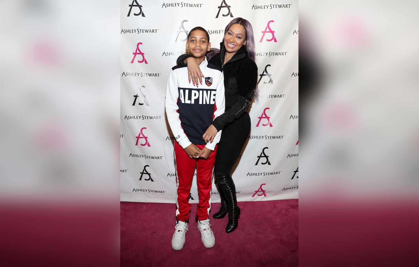 La La Anthony And Son Kiyan Fool Marriage Carmelo Anthony