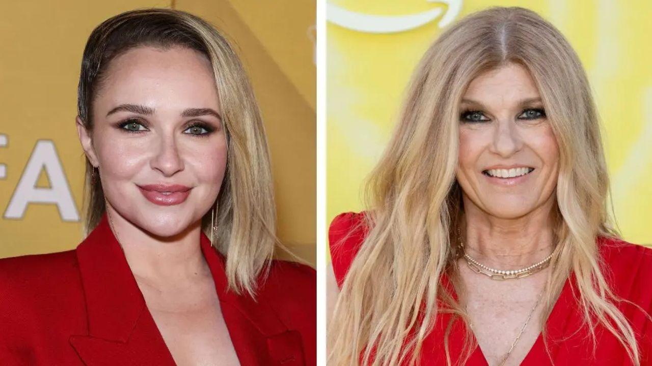 Photo of Connie Britton explained that Hayden Panettiere became an aunt for her son, Yoby, while on the set of 'Nashville.'