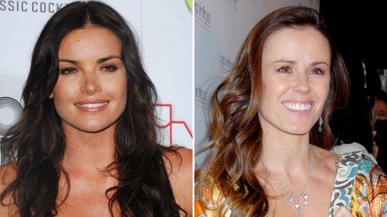 Split photo of Courtney Robertson & Trista Sutter