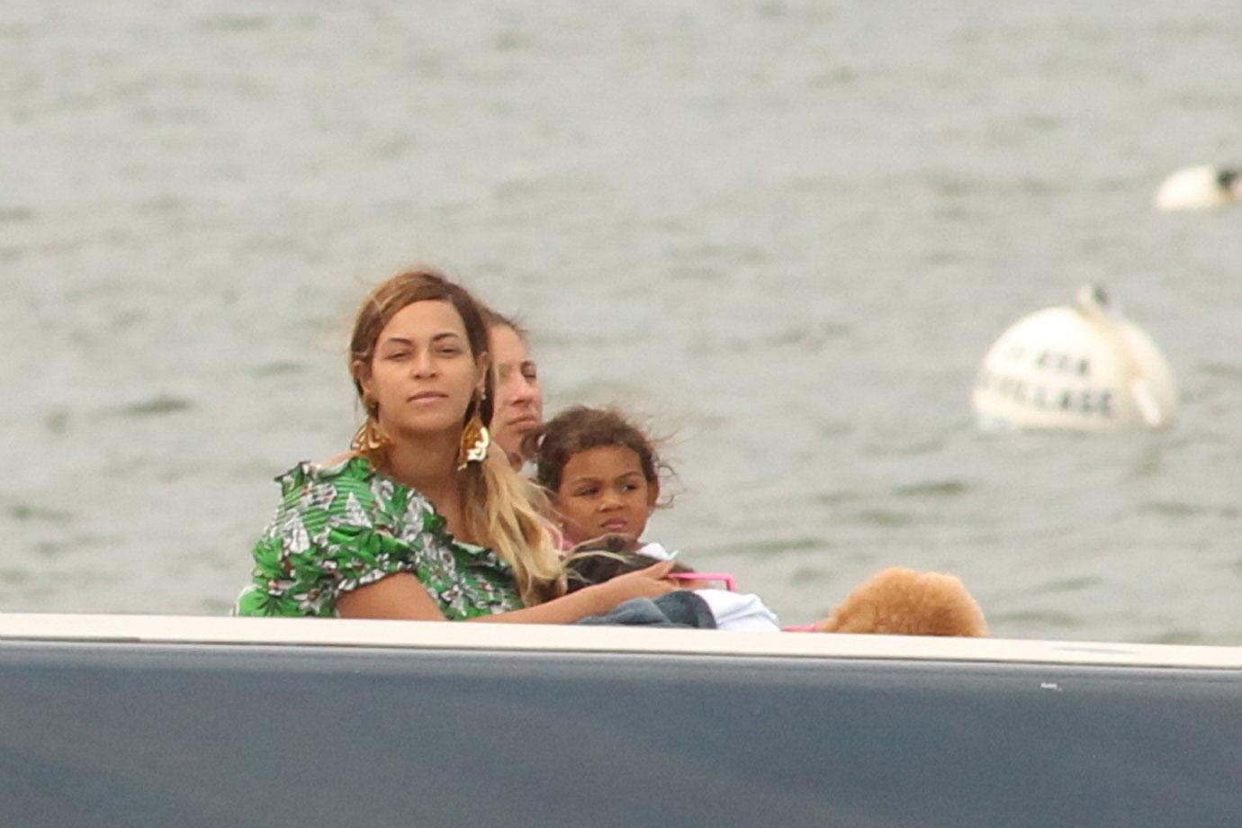 Beyonce hamptons yacht