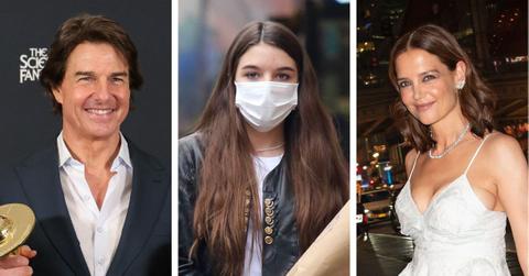 tom cruise katie holmes daughter suri drops last name