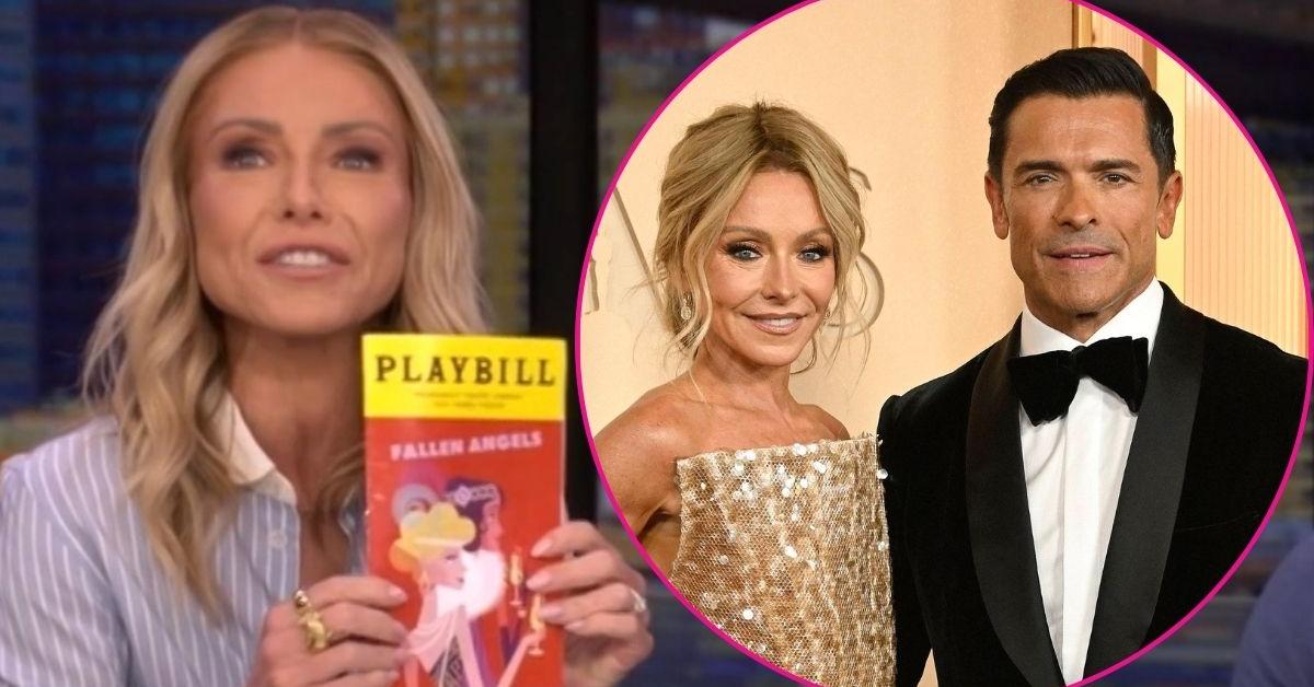 Kelly Ripa Jokes Mark Consuelos Might 'Get Lucky' as She Praises Husband's 'Thrilling' Performance on Broadway: 'You Knocked My Socks Off'