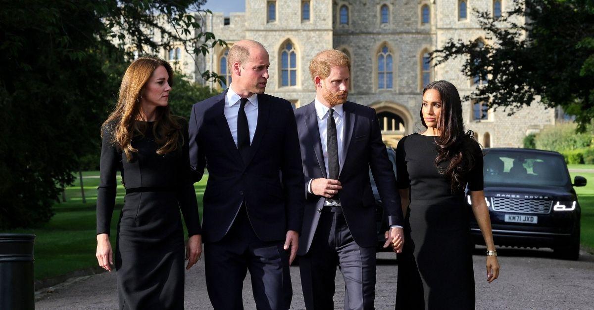 Photo of Kate Middleton, Prince William, Meghan Markle and Prince Harry