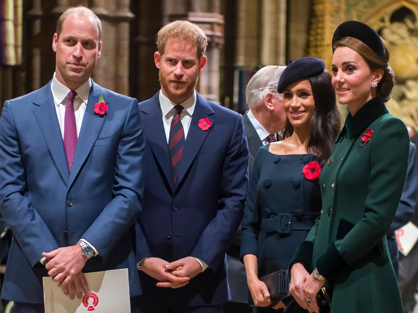 //Markle Overshadowed By Prince William And Middletons Relationship