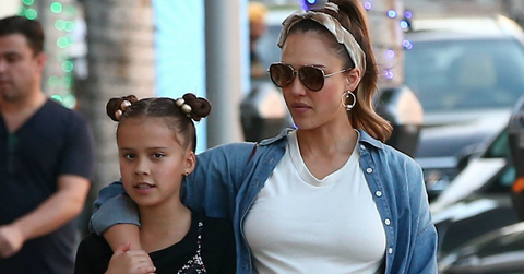 Jessica alba pregnant baby three boy bump