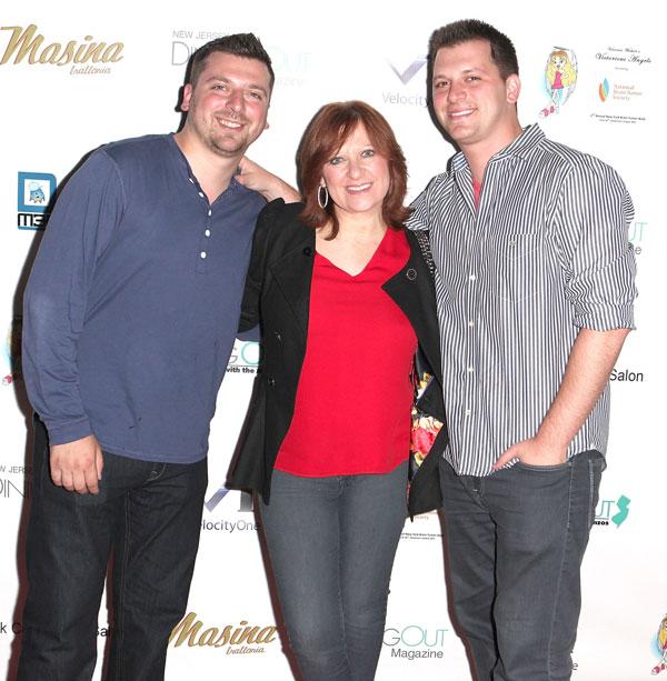 Caroline, Chris and Albie Manzo