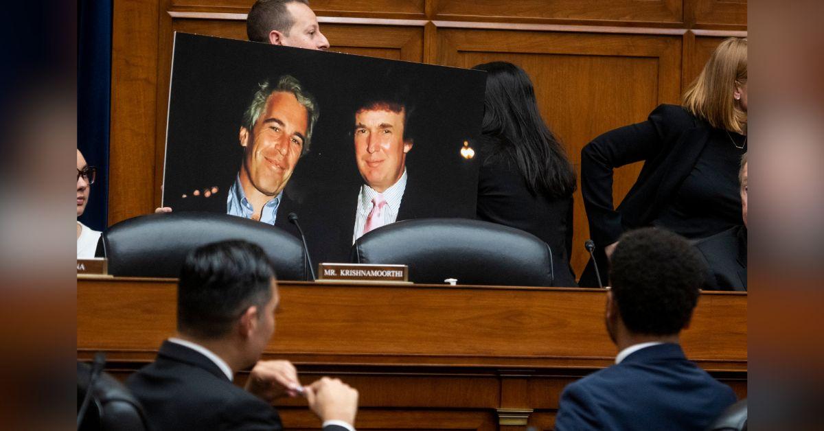 image of Pam Bondi previously said Jeffrey Epstein had no 'client list.' 
