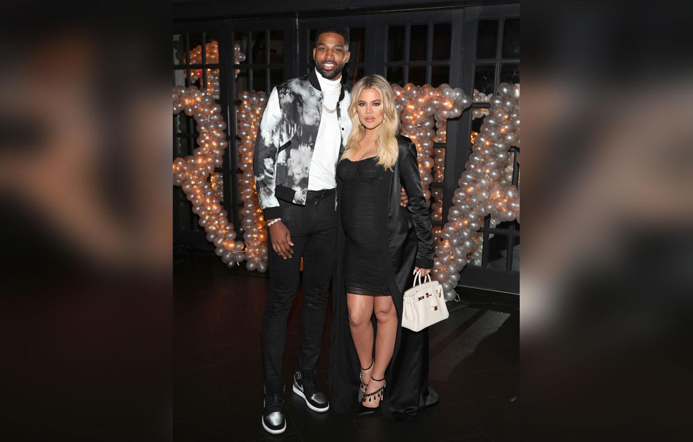 Khloe Kardashian Poses With Tristan Thompson