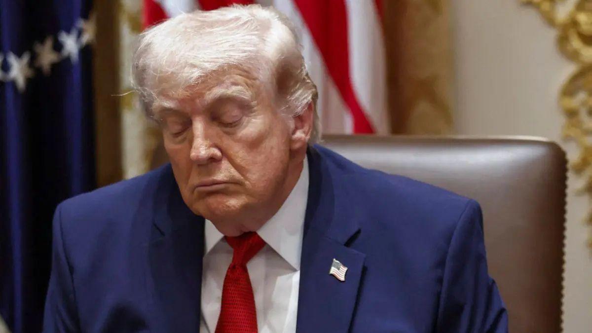 Photo of Donald Trump claimed the bill would help people who were 'imprisoned wrongly.'