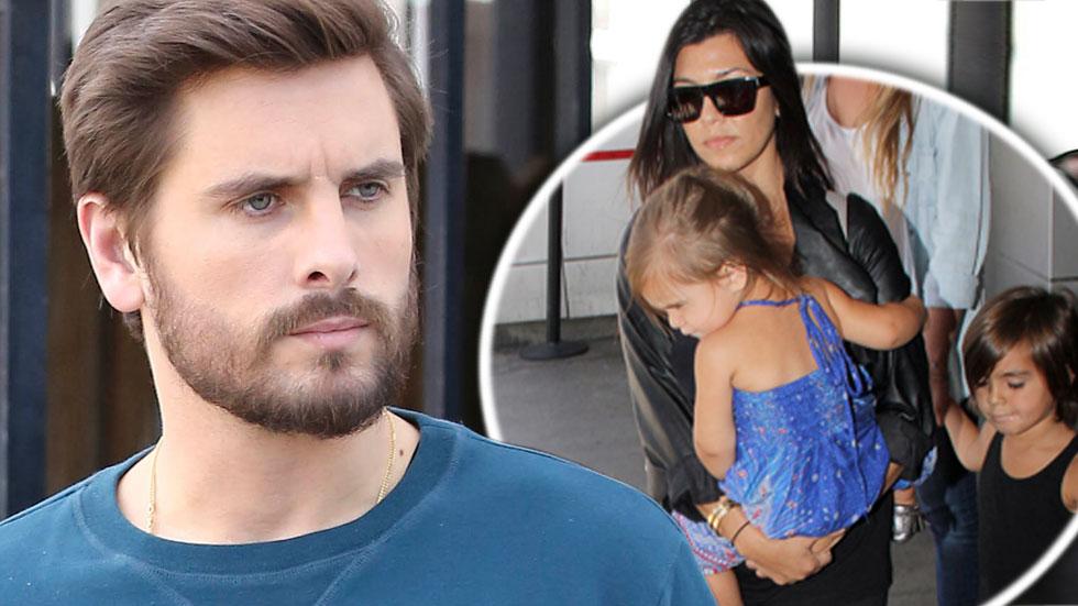 Scott disick kourtney kardashian penelope mason