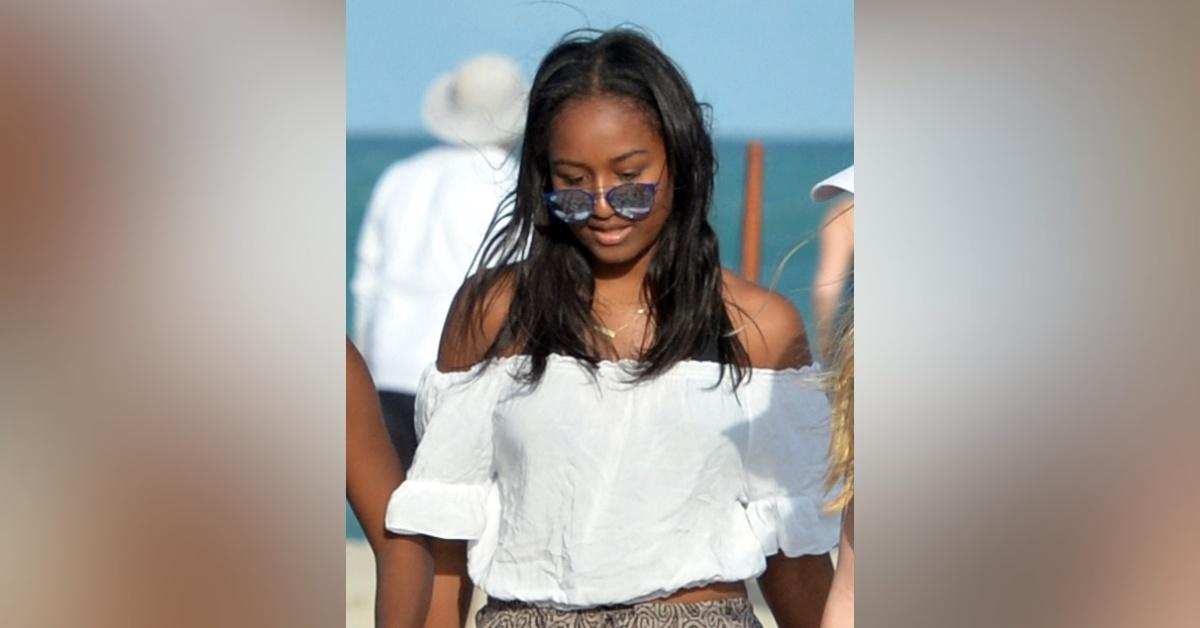 Sasha Obama Just Dyed Her Hair Blue - Sasha Obama New Blue Hair Color