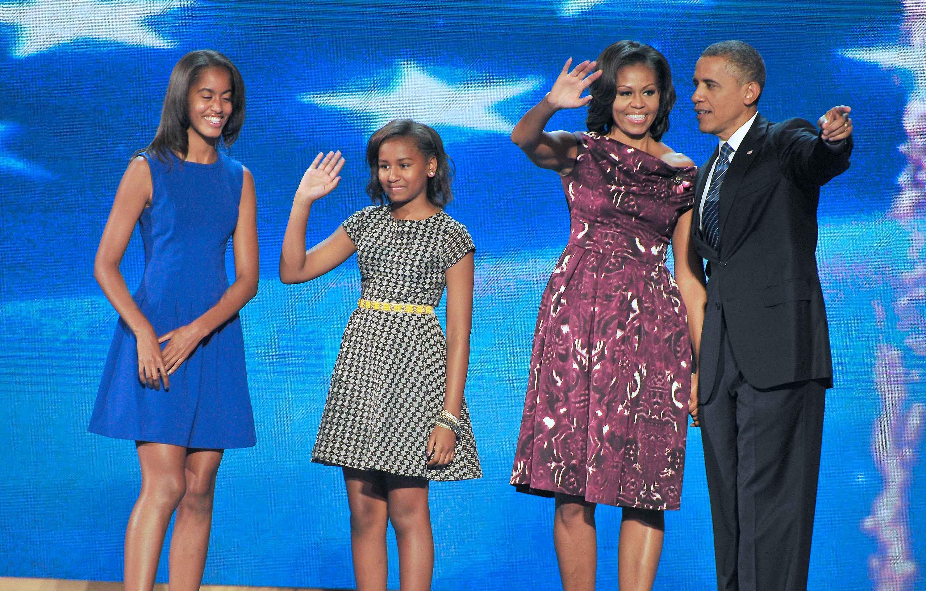 michelle obama daughters