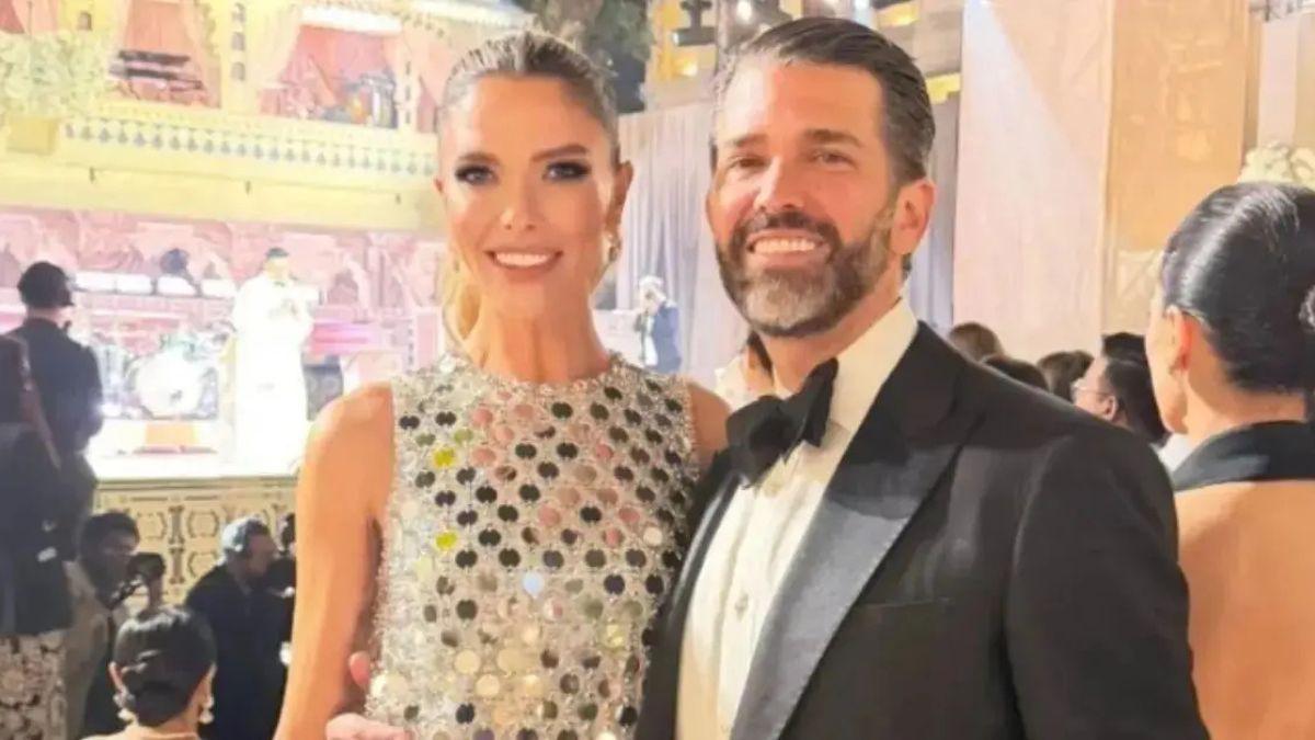 Photo of Donald Trump Jr. and Bettina Anderson reportedly wanted their nuptials at the White House, but agreed to an island wedding instead.