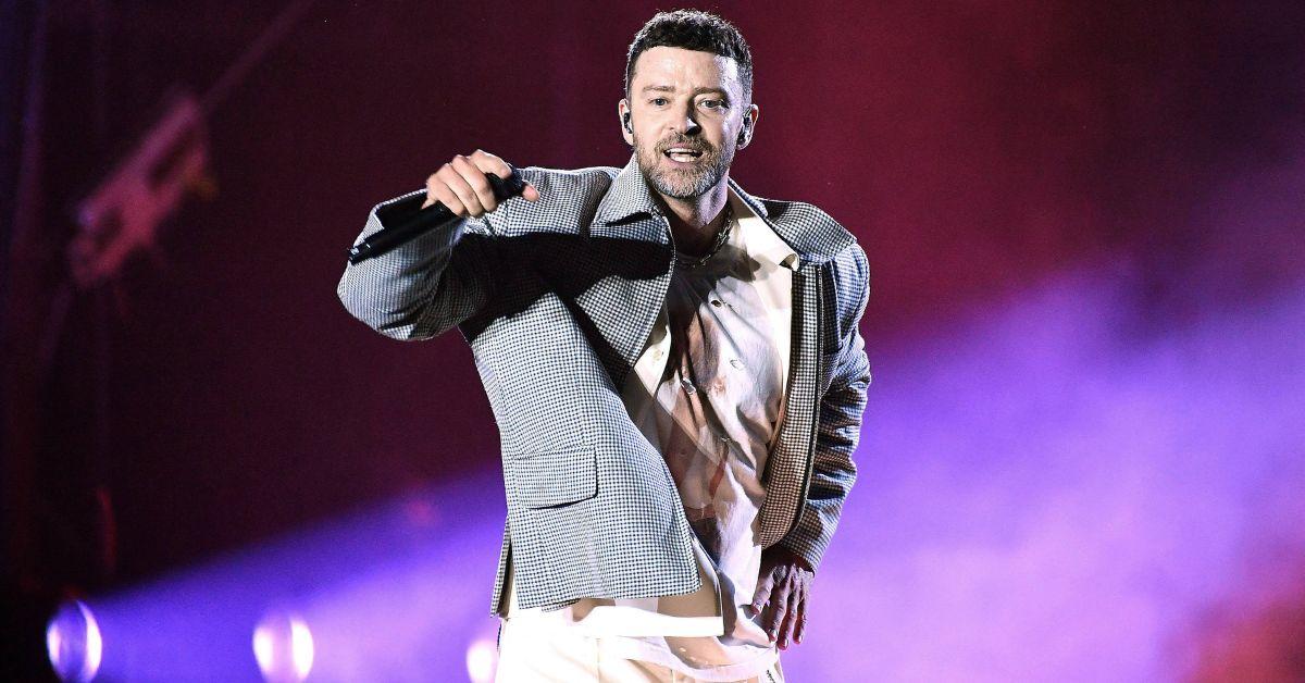 Image of Justin Timberlake recently concluded his world tour.