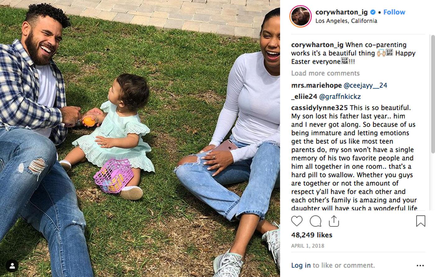 cory-wharton-instagram-teen-mom-daughter-ryder-hospital-bad-dad-accusations