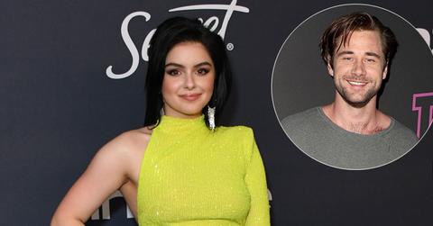 Ariel Winter On Red Carpet Luke Benward Inset