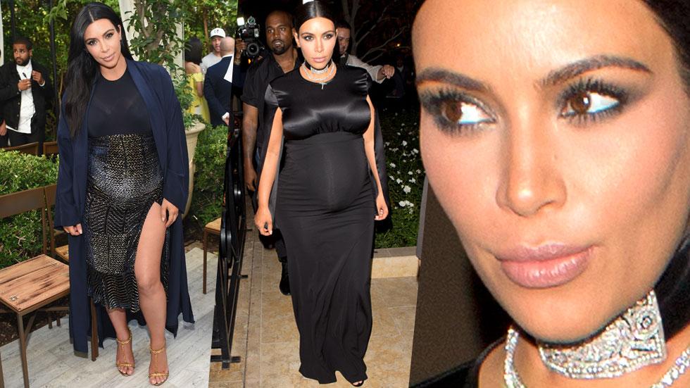 Kim kardashian pregnant vogue