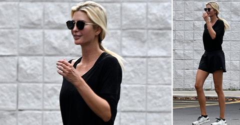 ivanka trump shows off legs pp