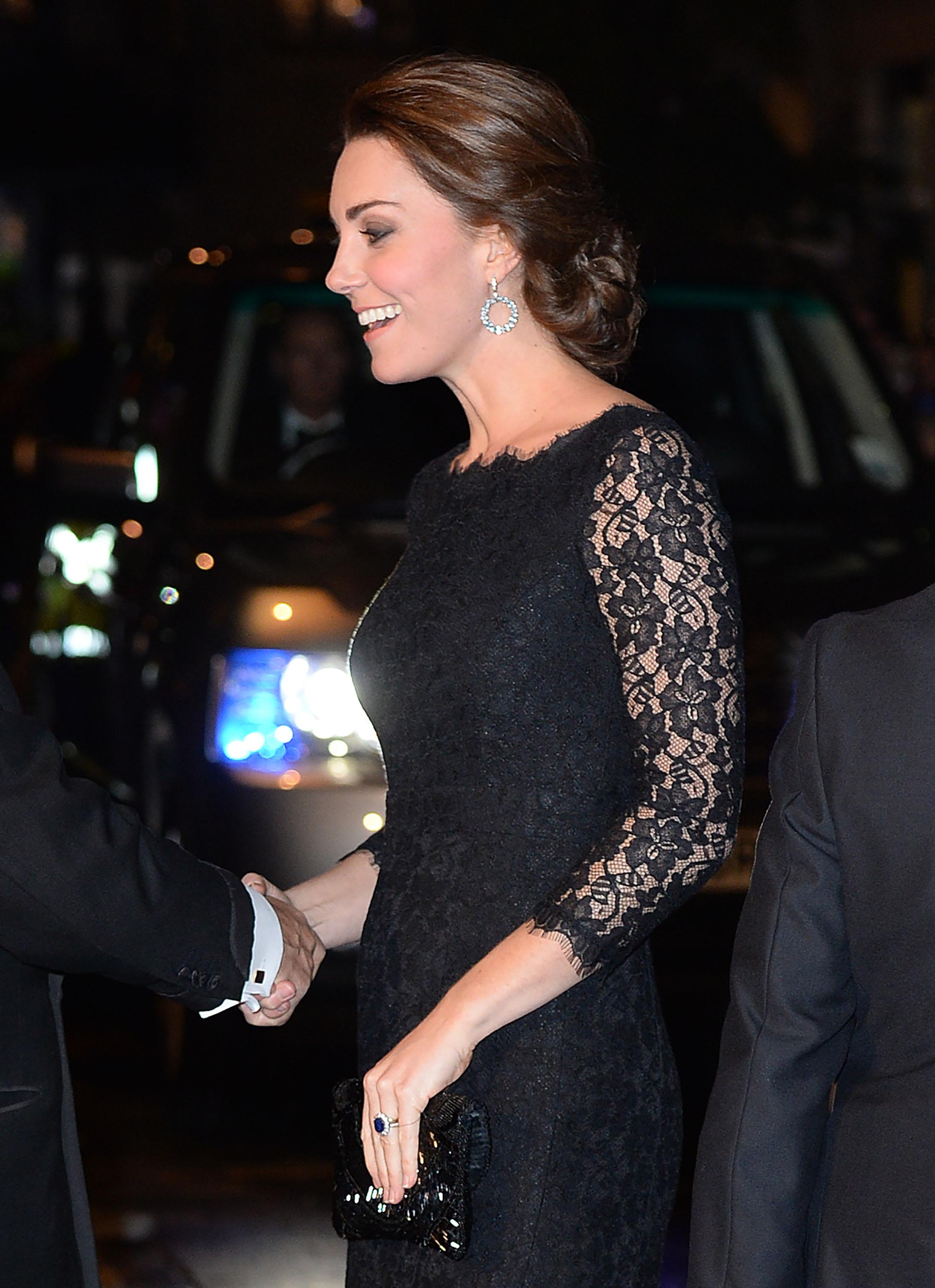 The Duke and Duchess of Cambridge attend The Royal Variety Performance